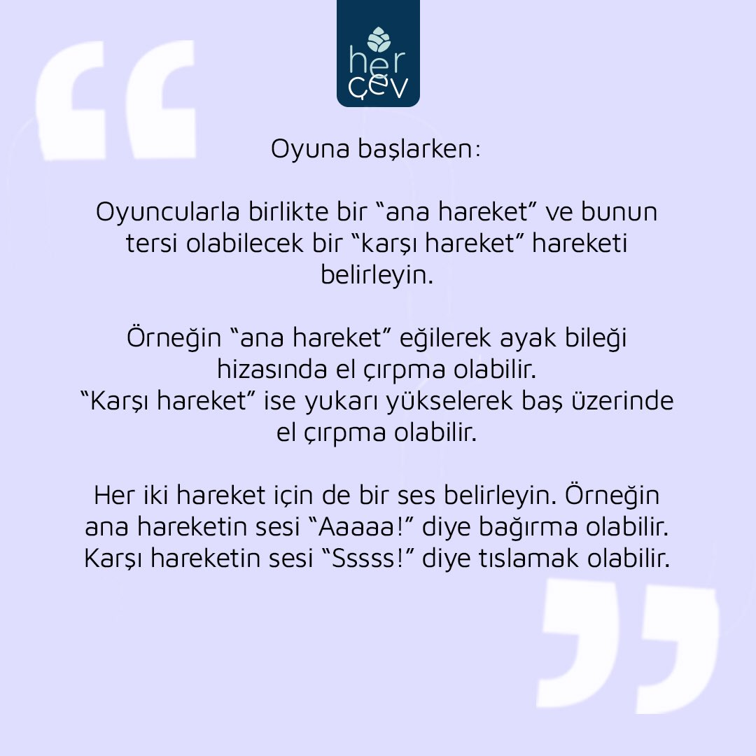 hercocugaegitim's tweet photo. Evde ailecek oynanabilecek bir oyun önerisi: Tersini Yap!
"Tersini Yap" oyunu nasıl oynanır?
Siz de ailecek oynadığınız oyunları bu paylaşımın yorum kısmına yazabilirsiniz.
Şimdiden iyi eğlenceler dileriz. @hercocugaegitim
.
.
.
.
#hercev #oyunönerisi #çocukoyunu #eğiticioyun https://t.co/S0OAIoeNKP