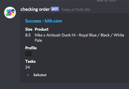 haven’t posted in a while but thanks @TheHypeProxies @balkobot @balko @juiced