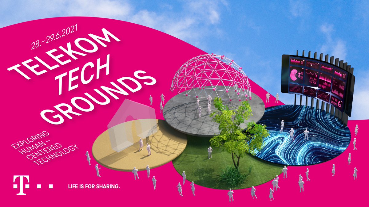 Have you heard? Deutsche #Telekom's completely digital event on technology innovation #TelekomTechGrounds is around the corner! Join us to experience the touchless future with Voice Tech. 🤖🎙️To register (for free!) visit ➡️: bit.ly/3cz3h5y