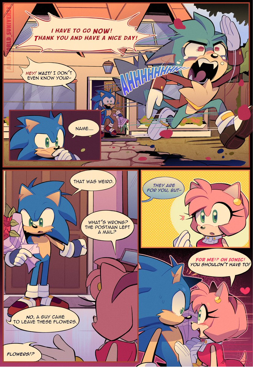 Amy's Secret Admirer (Sonic x Amy Comic Dub) 