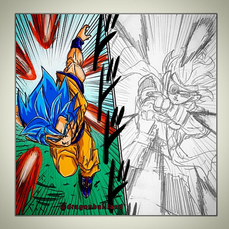 Desenhos de Goku Vegeta Super Saiyan para colorir, goku, branco