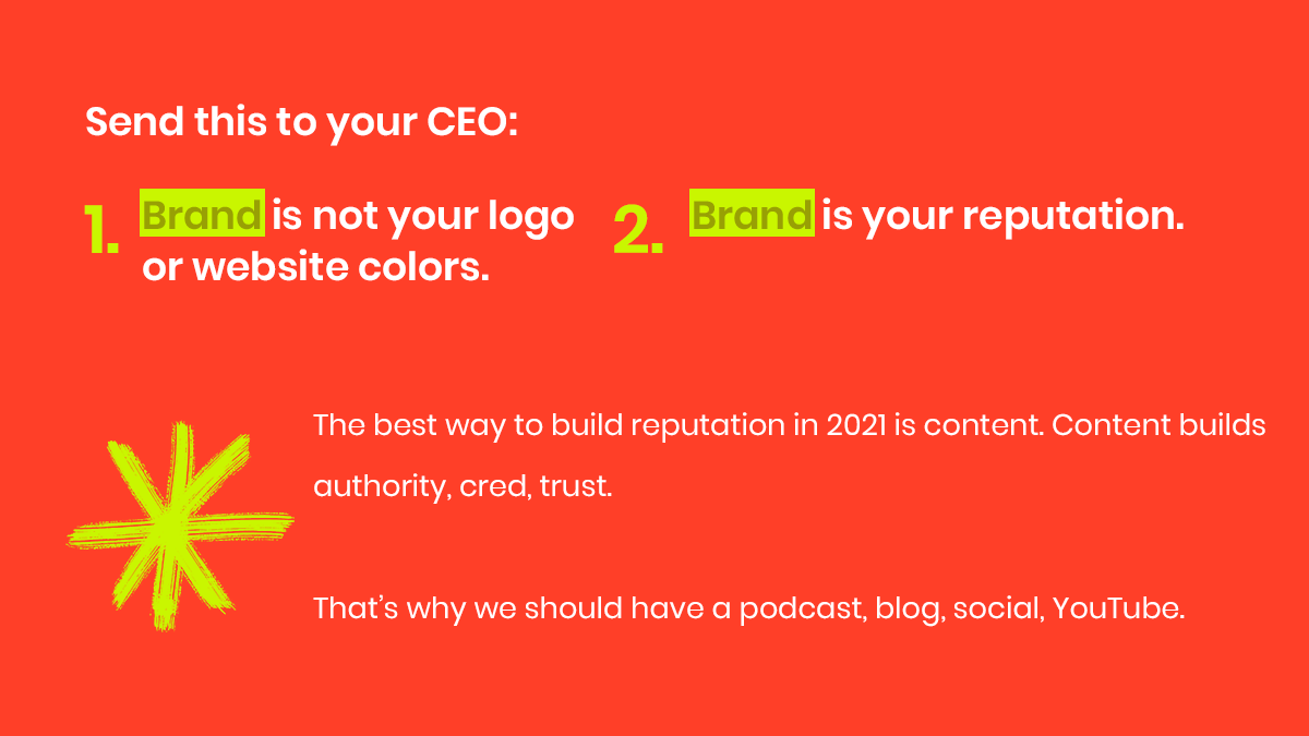 exitfivemedia's tweet photo. Seriously, send this to your CEO. https://t.co/wvwBxmwTQR