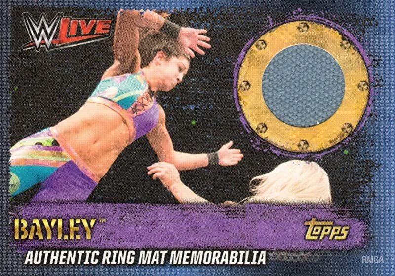 WrestlingTradi2's tweet photo. BIRTHDAY SHOUTOUT: Happy Birthday to, @itsBayleyWWE! What’s your favorite #wrestlingtradingcard of hers? 😎 #WTC #wrestlingcards #thehobby #collecting #birthday #tradingcards #checklists #WWE #ringmat #Topps #memorabilia https://t.co/58cT0MlIXR