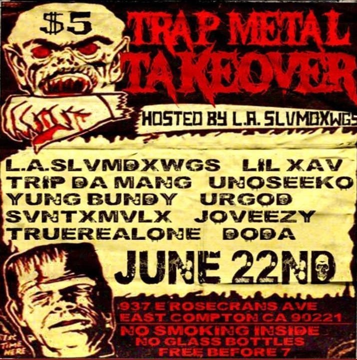 LA_SLVMDXWGS's tweet photo. NEXT TUESDAY IN THE CITY OF COMPTON!
COME DOWN AND ENJOY SOME BOMB FOOD &amp; LIVE MUSIC! 
FREE BEFORE 7pm https://t.co/upXeXWFKDQ