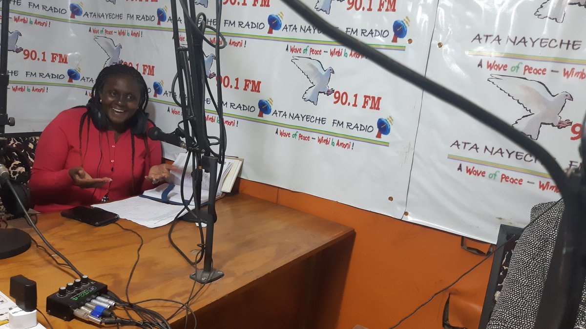 ODPP_KE's tweet photo. ODPP is this evening engaging the Turkana community through ATANAYECHE FM station based in Kakuma, to discuss children concerns, in collaboration with World Vision, Children Services, Danish Consortium of Kenya & Refugee Consortium_KE. #HakiNaUsawa #DAC2011 https://t.co/NRSmP6FKZN