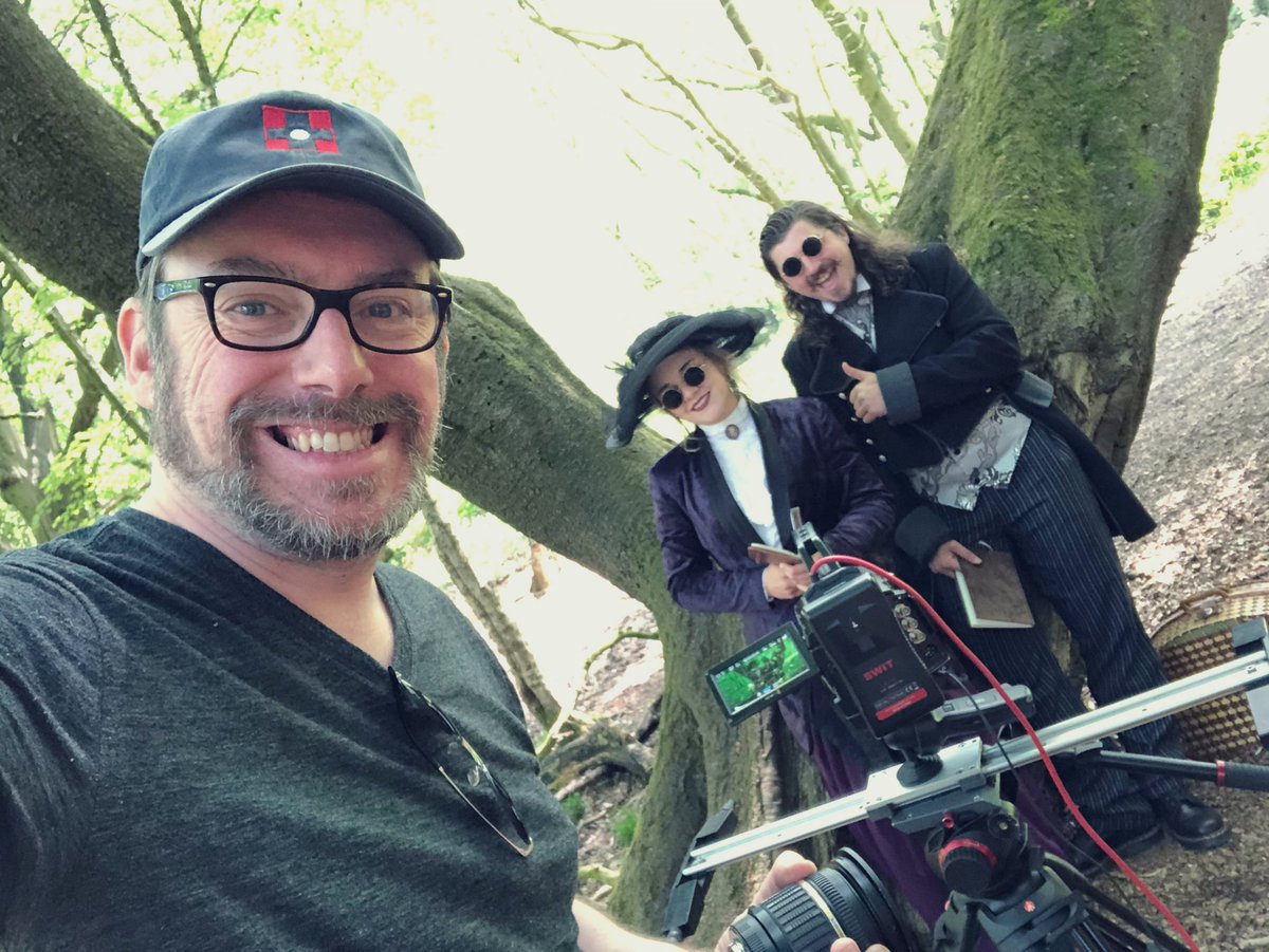 ChrisStoneFilms's tweet photo. Absolutely LOVED filming with the brilliant @CStaunts &amp; @haylie_jones today! Can’t wait to start editing this one! 🎥💀 https://t.co/V0jNGZkl2c