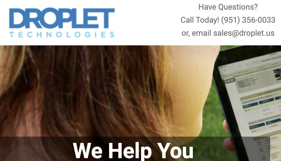 ATTN: Water Agencies! 💦 We've upgraded our turn-key Rebate Processing Platform! 📊

⚡️Book a demo today and see how you can offer rebates with ease while respecting your program budgets. droplet.us/products/rebat… 

#Drought2021 #Drought21 #drought