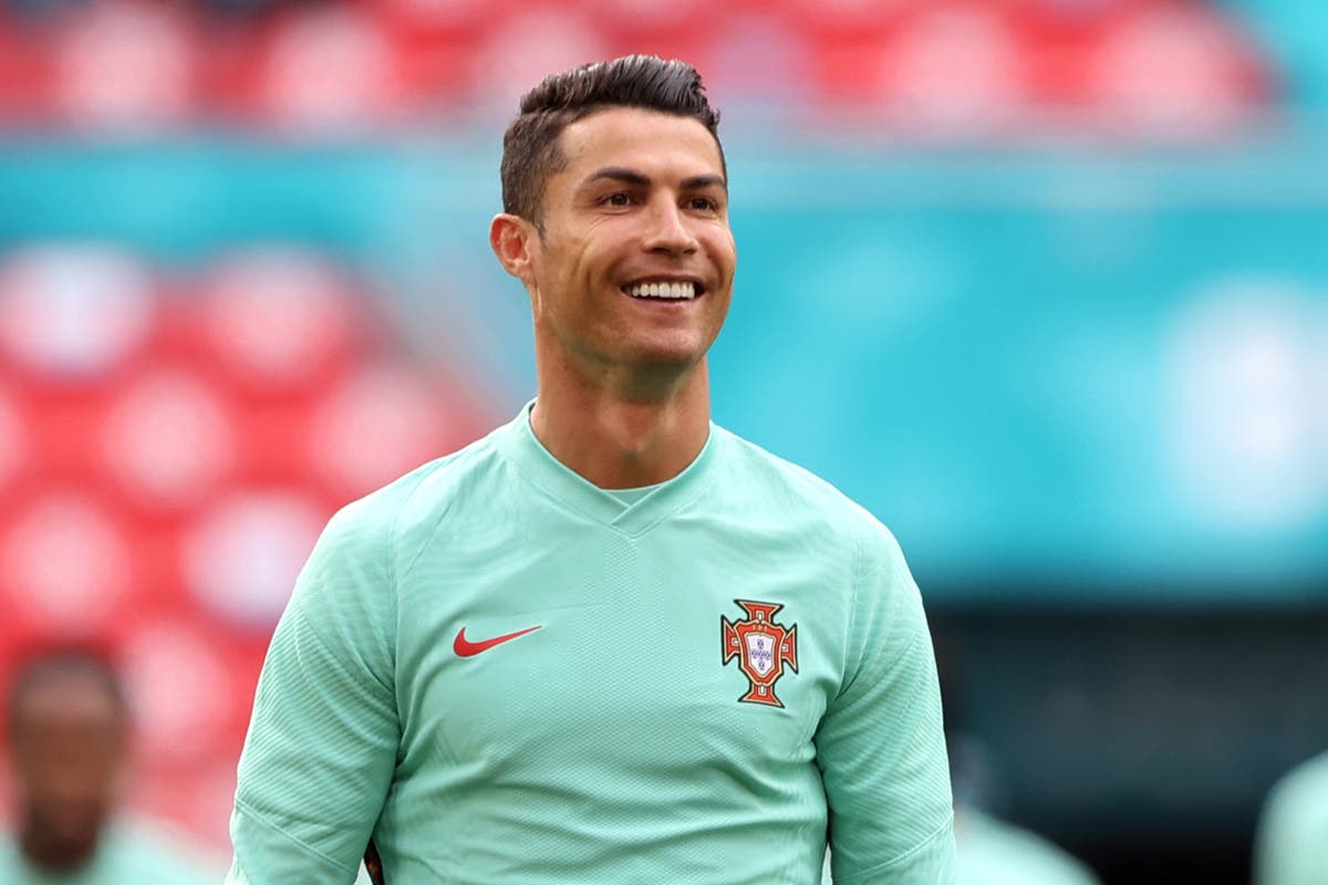scottsmenswear's tweet photo. Another record for Cristiano Ronaldo as he scores his now 11th goal in the #Euros. 106 goal in 166 games. 
Portugal 2 - 0 Hungary 

#PORHUN https://t.co/HijNVJFW1M