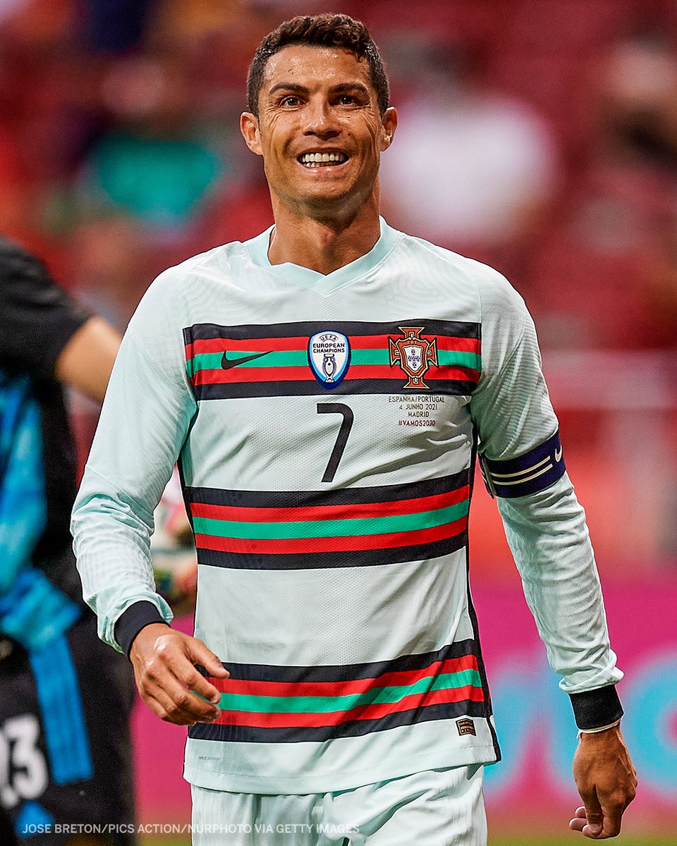 Most goals in RM history, in UCL history, in EUROs history, in INTL history and in football history. The greatest ever. 🐐