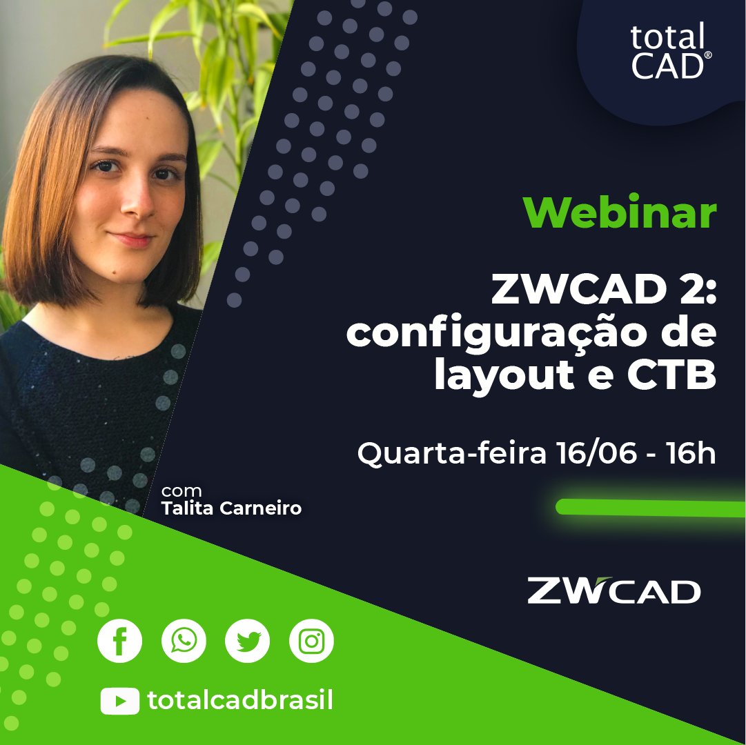 totalcadbrasil's tweet photo. Dando continuidade ao último webinar de ZWCAD, vamos terminar de configurar um modelo básico.

➡ Inscreva-se gratuitamente: https://t.co/xOBtB6CY8B

#webinar #live #youtube #totalcadbrasil #totalcad #zwcad #projetos2d #cad #projetoscad #projetos3d #cad2d #engenharia https://t.co/4BmcLfcLJu