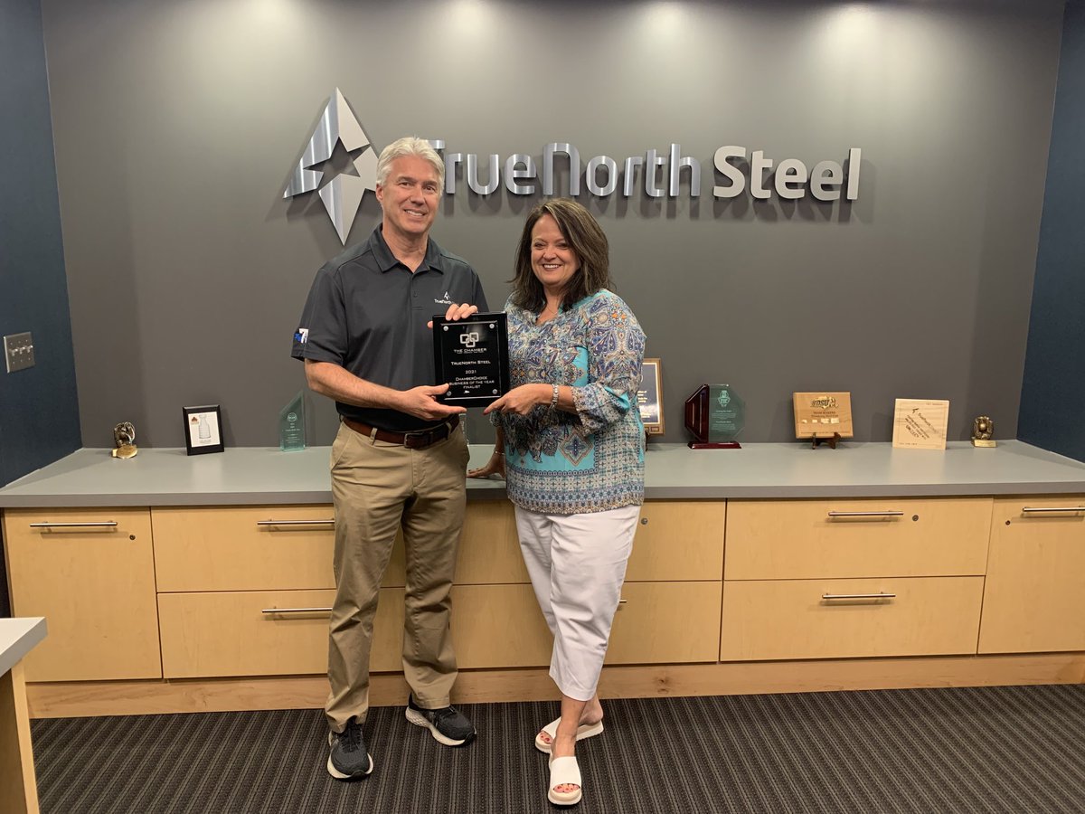 Congratulations to ⁦@TrueNorthSteel⁩ as a finalist for #fmwfchamberchoice #Congratulations #fmwfchamber