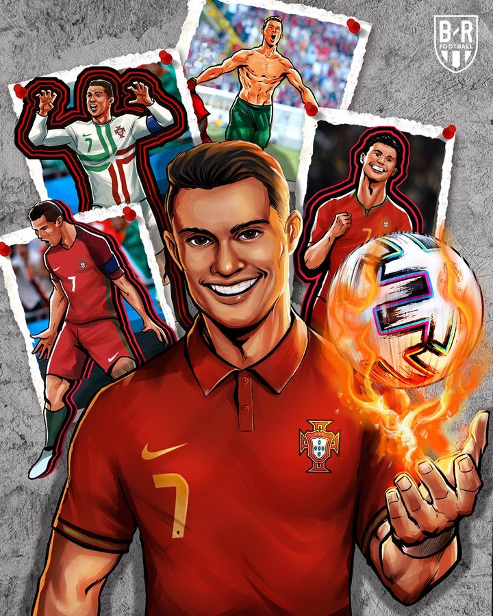 BleacherReport's tweet photo. Cristiano Ronaldo becomes the all-time top scorer in European Championship history.

He is inevitable 🔥 @brfootball https://t.co/lWUaK6SW5D