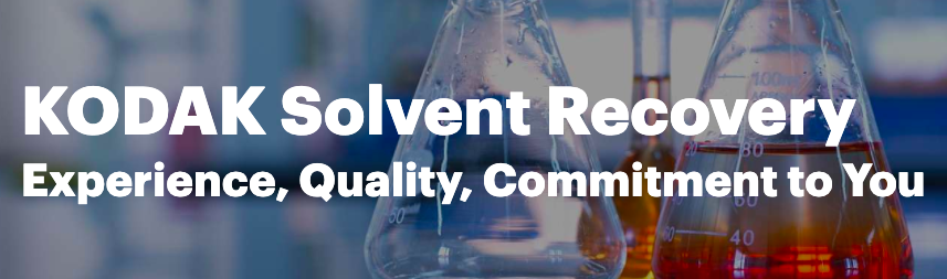 Kodak's tweet photo. Kodak’s commitment to sustainability goes beyond product innovation.  Our Solvent Recovery program reclaims solvents from manufacturing waste to produce high-purity solvents for reuse. https://t.co/EZjtvyvsY7 https://t.co/abqGM6sn9z