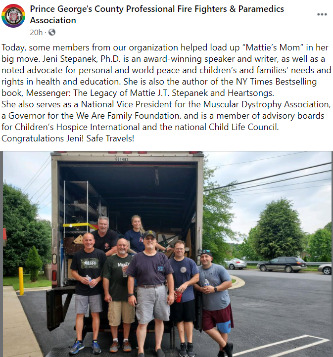 Muscular Dystrophy Association tweet media