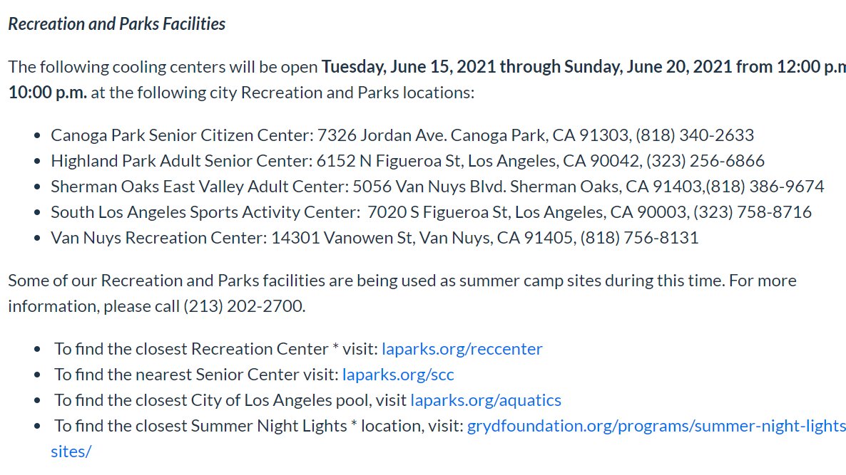 kennethmejiaLA's tweet photo. In some parts of the City of LA, it's going to hit a 100 degrees. Last year, there was an article of 3 unhoused people in LA who died on the same day due to the heat.

It amazes me how the city knows this is going to happen every year &amp; prepare for it w/ 5 cooling centers. https://t.co/iafIHpJd1S