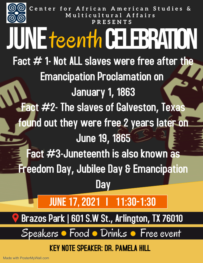 DREICOB's tweet photo. Upcoming Juneteenth CAAS sponsored event June 17th!  😀 https://t.co/BySl0tSBAr