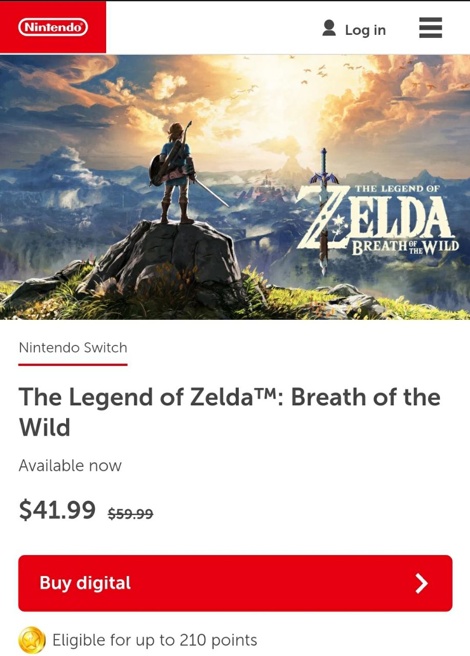 Peruvian Nintendo Switch eShop Charges 239 Dollars For Breath Of The Wild –  NintendoSoup