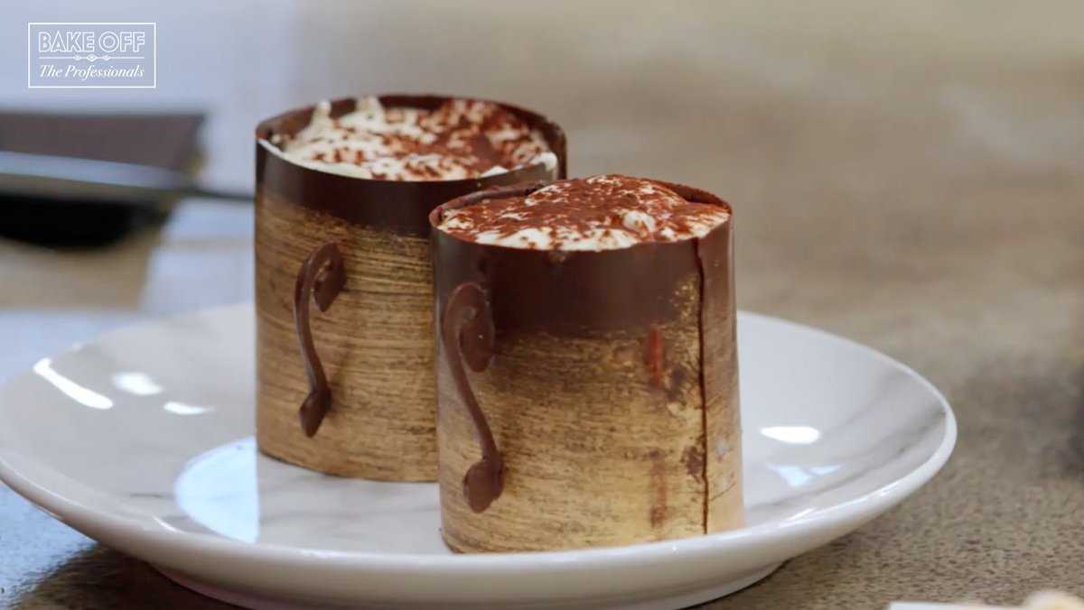 BritishBakeOff's tweet image. Stunningly designed tiramisu from Nessie &amp;amp; Domino. #GBBO
