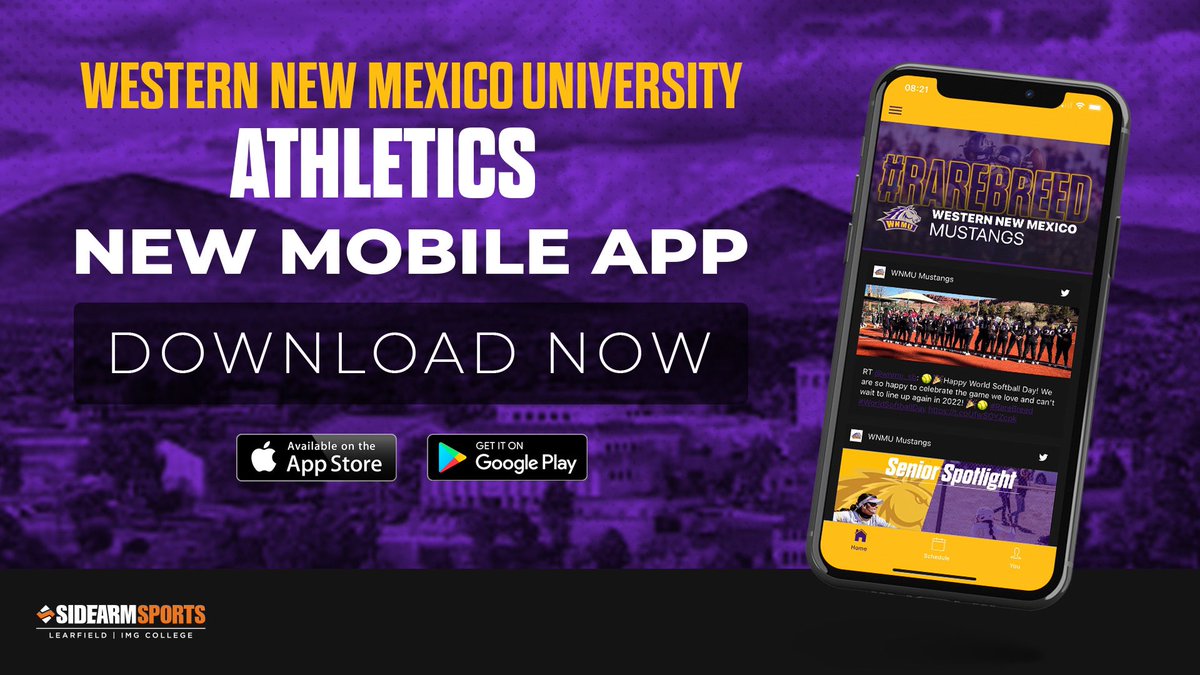 Be sure to download the WNMU Athletics app! #RareBreed

Android ➡️ bit.ly/3xpPiHi
Apple ➡️ apple.co/3iFDIDP