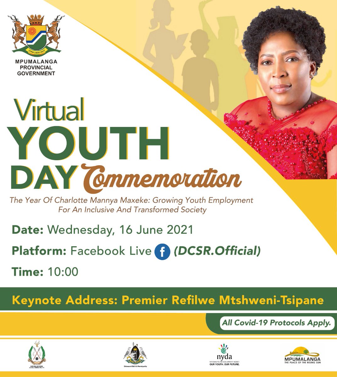 Celebrating the undying spirit of young people. #YouthMonth2021 #LimitlessYouth