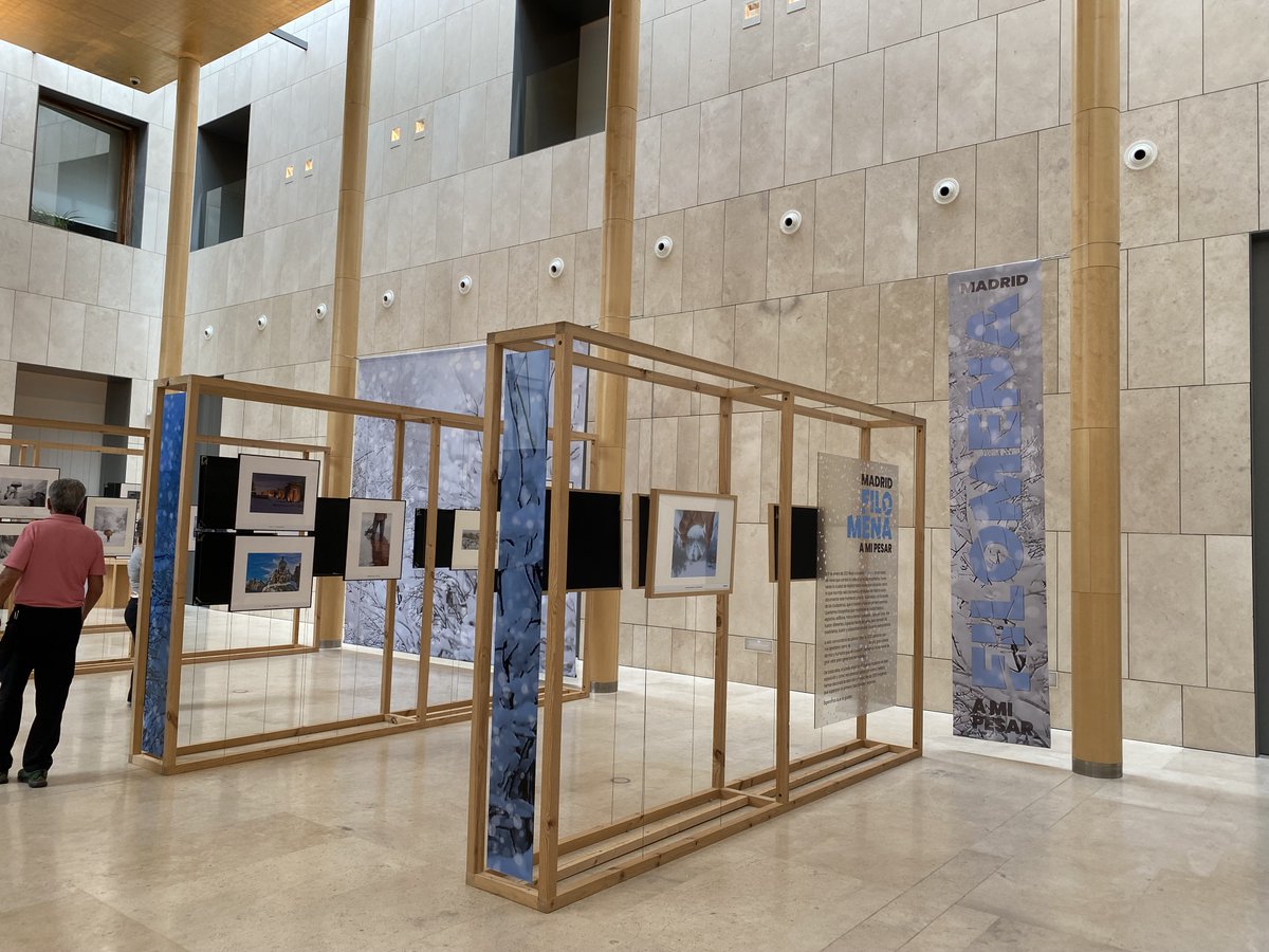 Hoy se ha inaugurado en el #MuseoHistoriaMadrid la exposición de fotografía

👉 "Filomena a mi pesar" 

Con la entrega de premios a las mejores fotografías de Madrid durante la tormenta Filomena ❄️🌨️

Presidido por @ALevySoler y con el DG <a href="/emilio_delrio/">Emilio del Río</a> 

madrid.es/portales/munim…