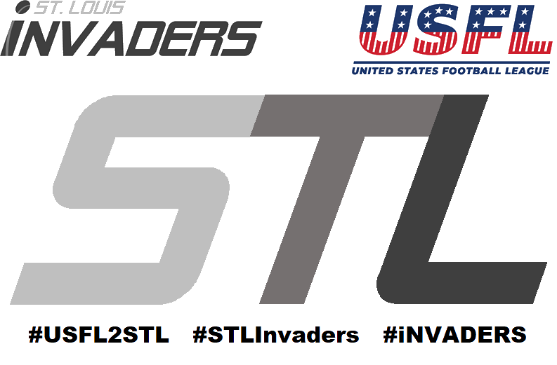 polizzi_jeff's tweet photo. Here's my final logo prototype for #STLInvaders from @TheSpringLeague and @USFLofficial on @Trademarkia. Hope you like it.
Again, not yet confirmed about #STL and other cities getting an #USFL team.
#USFL2STL
#STLInvaders
#iNVADERS https://t.co/wh9FuO7cWu