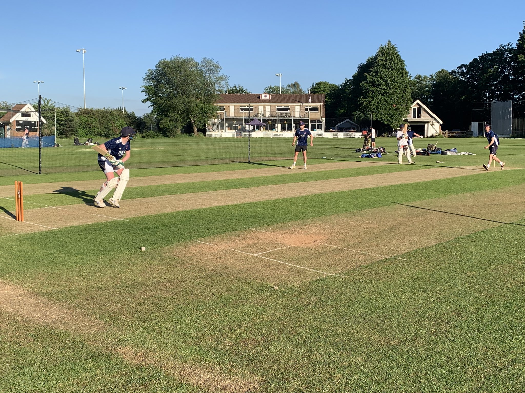 Bristol Cricket Club on Twitter "Beautiful night for seniors training…