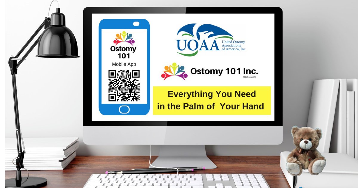 Ostomy 101 mobile app endorsed & promoted by the UOAA ostomy.org/apps-for-ostom… Empowering patients & supporting clinicians nationwide. Ostomy 101 free, nonprofit app IOS: apps.apple.com/us/app/ostomy-… Android: play.google.com/store/apps/det… #ostomy #wocnursing #oncologynursing #uoaa