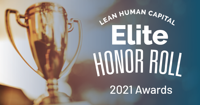 quality_talent's tweet photo. We’re thrilled to announce the 2021 Lean Human Capital Elite Honor Roll award winners!

Read more to learn about the healthcare organizations &amp; individual recruiters who were recognized this year: https://t.co/64OJ4aNocN https://t.co/Jxq93jB0T7