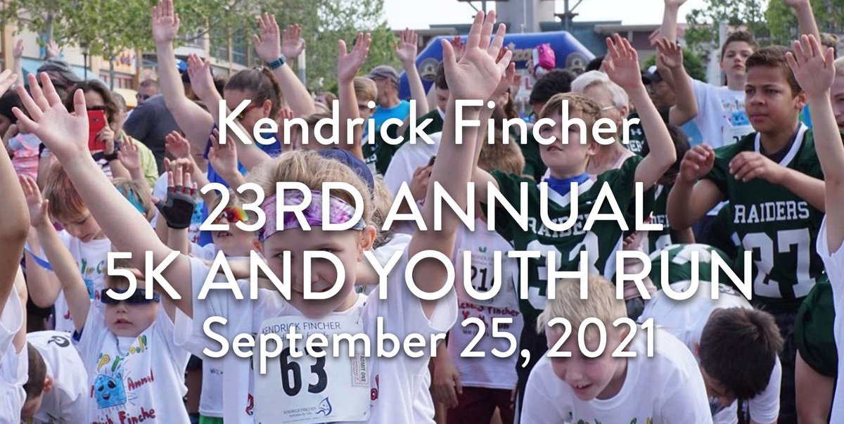 TODAY is it! The last day to get your kiddos registered for our Youth Run K-8th Grade for FREE today! And we have ADULT DISCOUNTS as well. Free t-shirt and swag bag with registration! Our 5K and Youth Run family event on September 25th at the Promenade. app.regwiz.io/register/kf5k/…