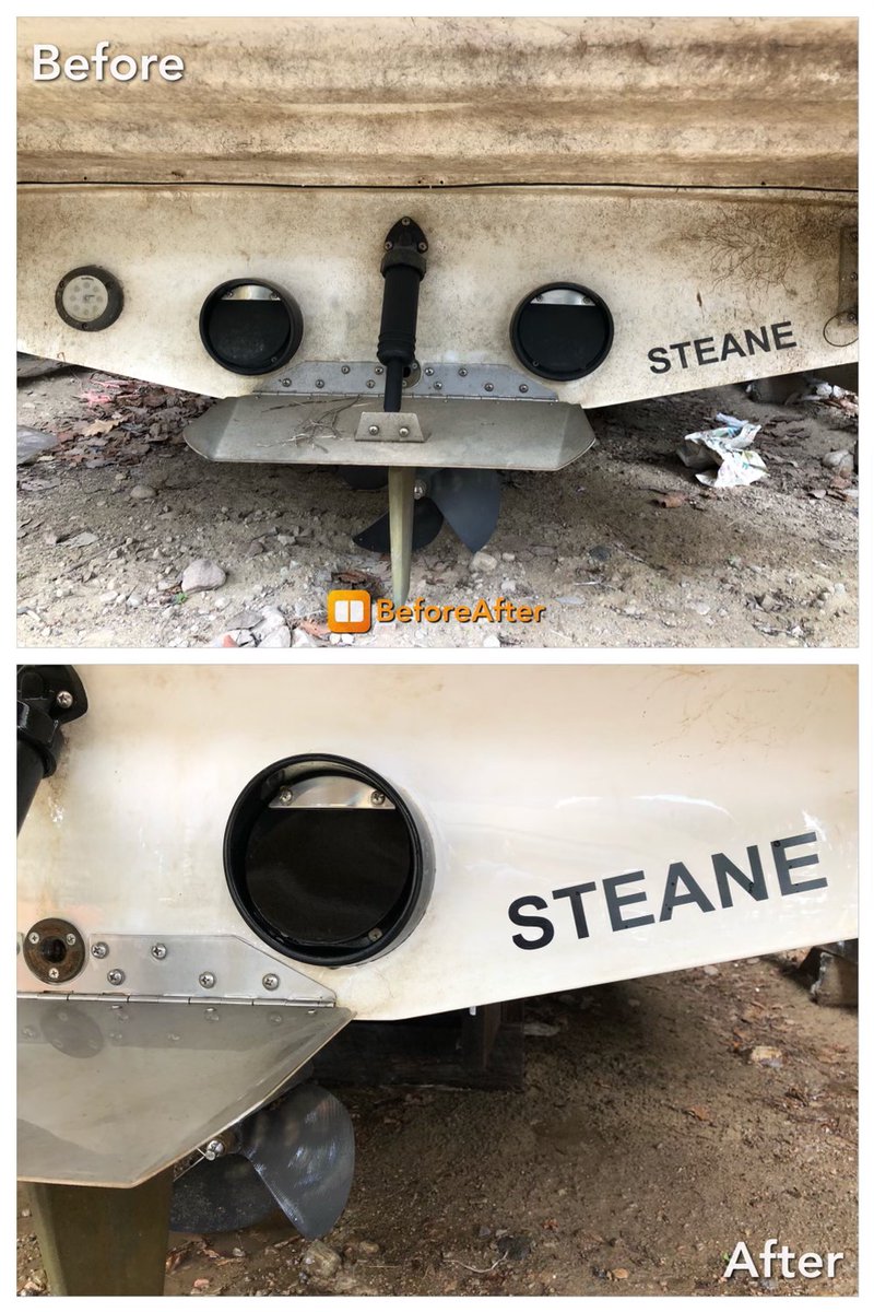 After sitting in storage for over a year, this boat is cleaned up nice and ready to get in the water! #EQuipCleen