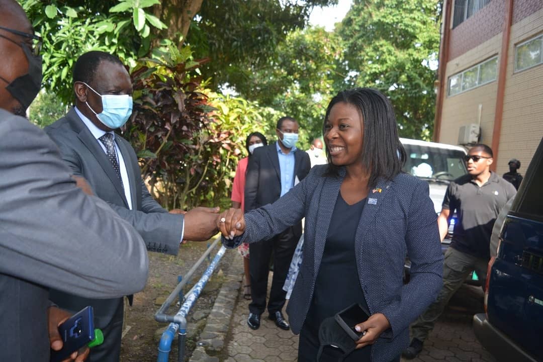 CBCHSORG's tweet photo. The CDC Cameroon Country Director Dr. Emily Kainne Dokubo has called on the HIV Free Southwest Region to step up performance to achieve epidemic control in the SW by 2022. The CDC Country Director was speaking on June 10, 2021 during her maiden visit to the SW region. https://t.co/3hVas0nvJj
