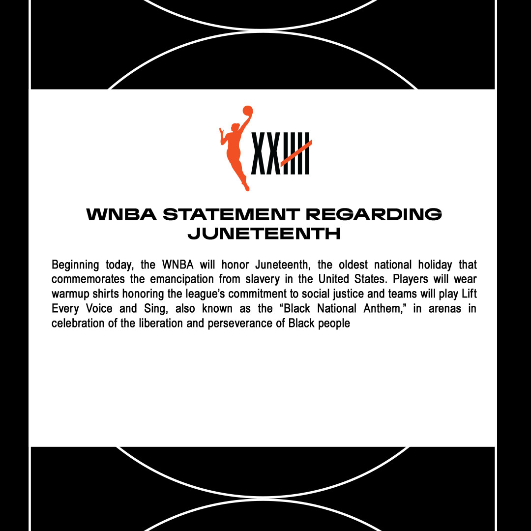 WNBA's tweet photo. https://t.co/VEYmenmUuy