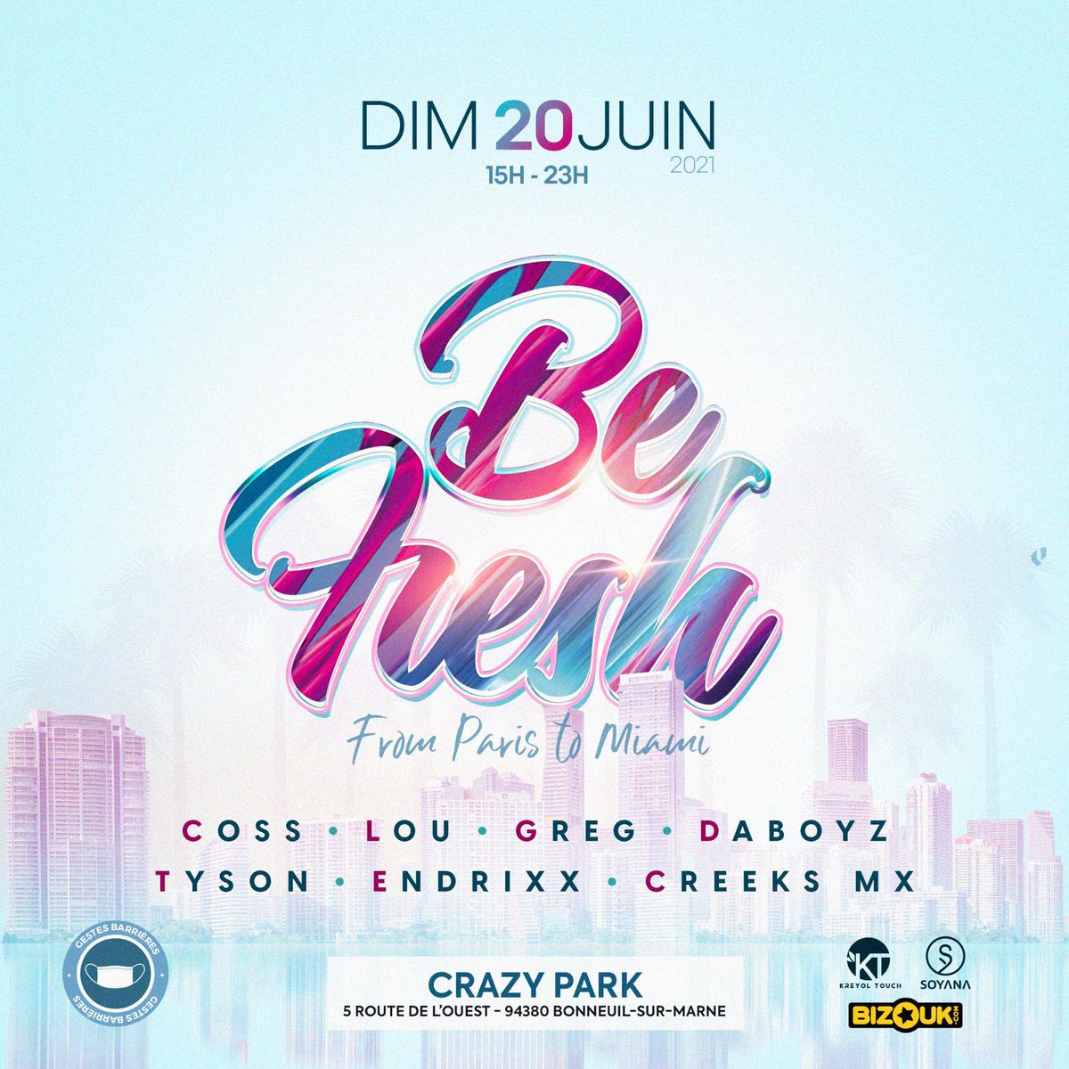 KREYOLTOUCH_'s tweet photo. ❤️Que ta volonté soit fête ❤️
#BEFRESHTAVIE 
▪️BIZOUK : https://t.co/4joiGHfLrg https://t.co/T937TVD4B6