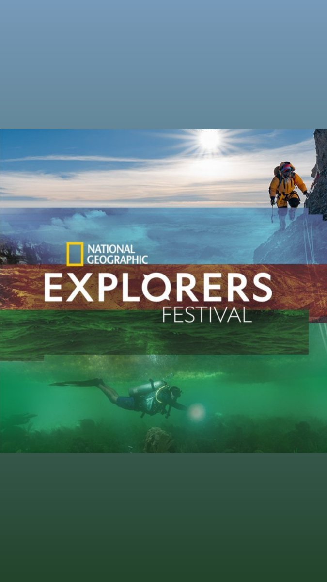 Happy to attend the festival and be inspired by many explorers around the world #NatGeoFest <a href="/InsideNatGeo/">National Geographic Society</a>
