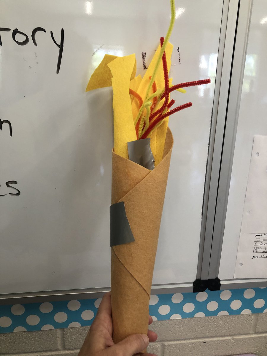 Olympic Torches #cobbsea2021 #lovetothinkhere <a href="/CobbAlp/">Cobb ALP</a>