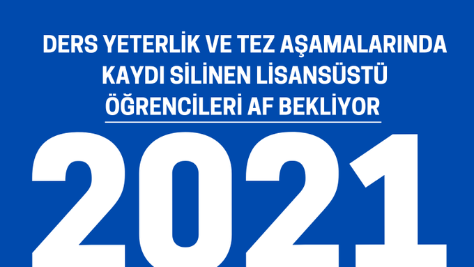 Her şeye af var, peki yarım kalan emeklere af yok mu?

#öğrenciaffı 

Sn. <a href="/AvOzlemZengin/">Av. Özlem Zengin 🇹🇷</a> <a href="/aysekesir/">Ayşe Keşir 🇹🇷🇹🇷🇹🇷</a> <a href="/leylasahinusta/">Dr. Leyla Şahin Usta 🇹🇷</a> <a href="/CK_Samsun/">Çiğdem Karaaslan</a> <a href="/jsarieroglu/">Jülide Sarıeroğlu 🇹🇷</a> <a href="/oznurcalik/">Öznur Çalık</a> <a href="/fatmaaksal/">Dr. Fatma Aksal</a> <a href="/drbetulsayan/">Dr.Betül Sayan Kaya 🇹🇷</a> <a href="/serapyahsiyasar/">Av. Serap YAŞAR</a> <a href="/RavzaKavakci/">Dr. Ravza KAVAKCI KAN 🇹🇷</a> <a href="/ESAREA/">Prof.Dr E.Sare Aydın</a> <a href="/SemihaEkinci58/">Semiha Ekinci 🇹🇷</a> <a href="/EmineNurGunay/">Prof.Dr.Emine Nur ÖZKAN GÜNAY🇹🇷</a> <a href="/Nilgun_OK/">Nilgün ÖK 🇹🇷</a> <a href="/eronat_oya/">Oya ERONAT 🇹🇷</a> #TBMM