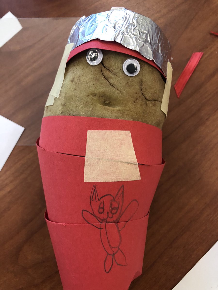 Potato Olympians from Team Central el North Burma Islands #cobbsea2021 #lovetothinkhere <a href="/CobbAlp/">Cobb ALP</a>