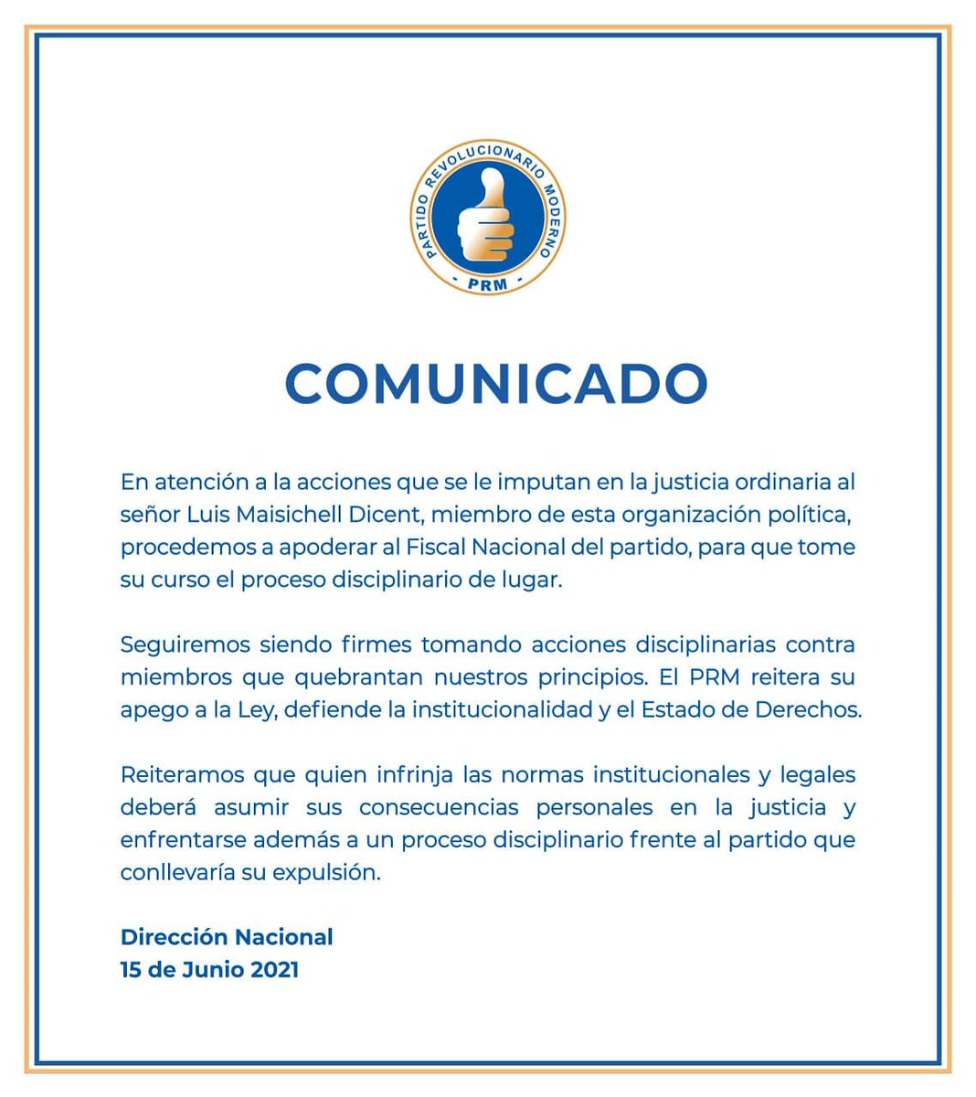 PRM_Oficial tweet picture