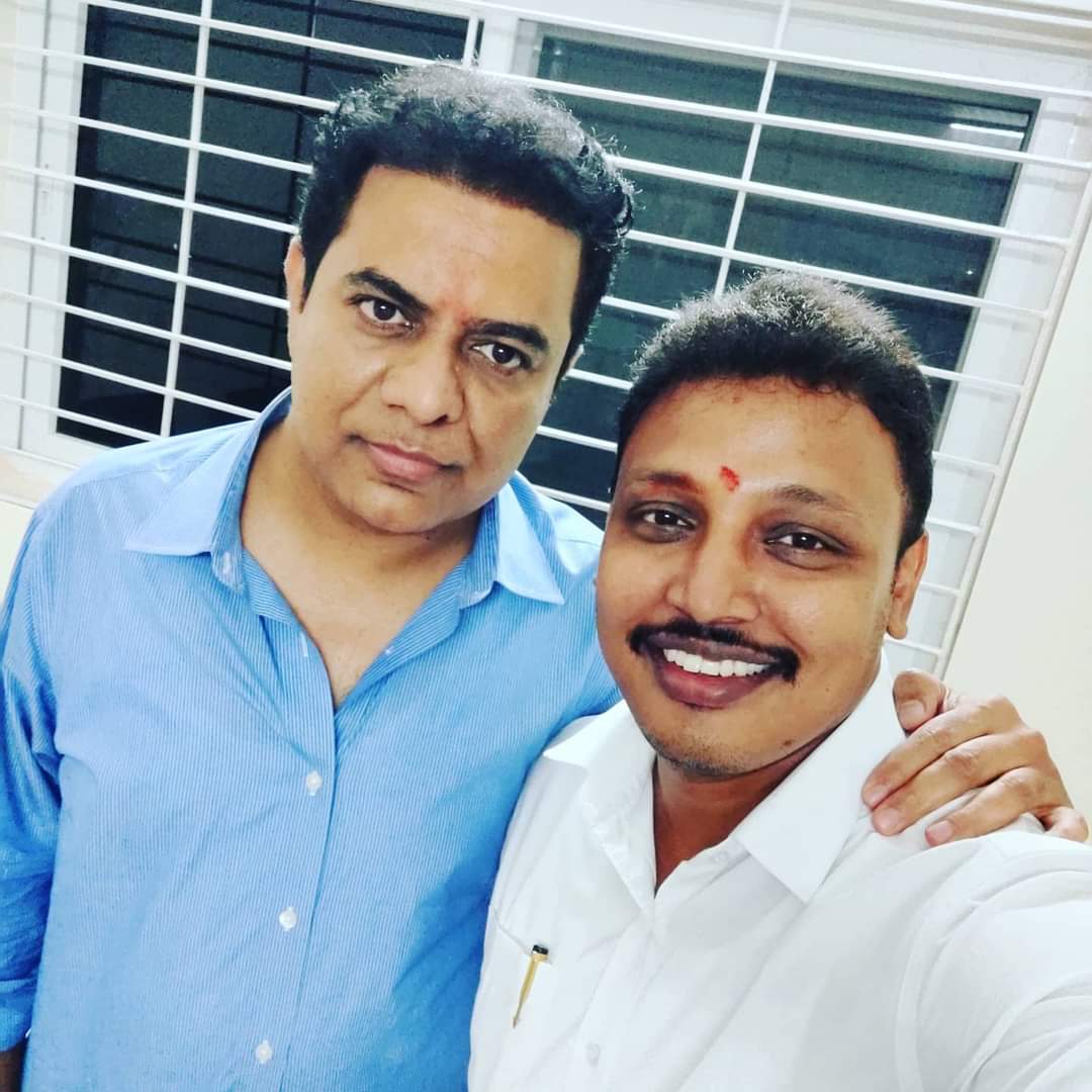 BagathNomula's tweet photo. Today participated in few development programs along with our dynamic leader KTR anna.@KTRTRS @jagadishTRS @TelanganaCMO @trspartyonline https://t.co/J7Zf1z0kPq