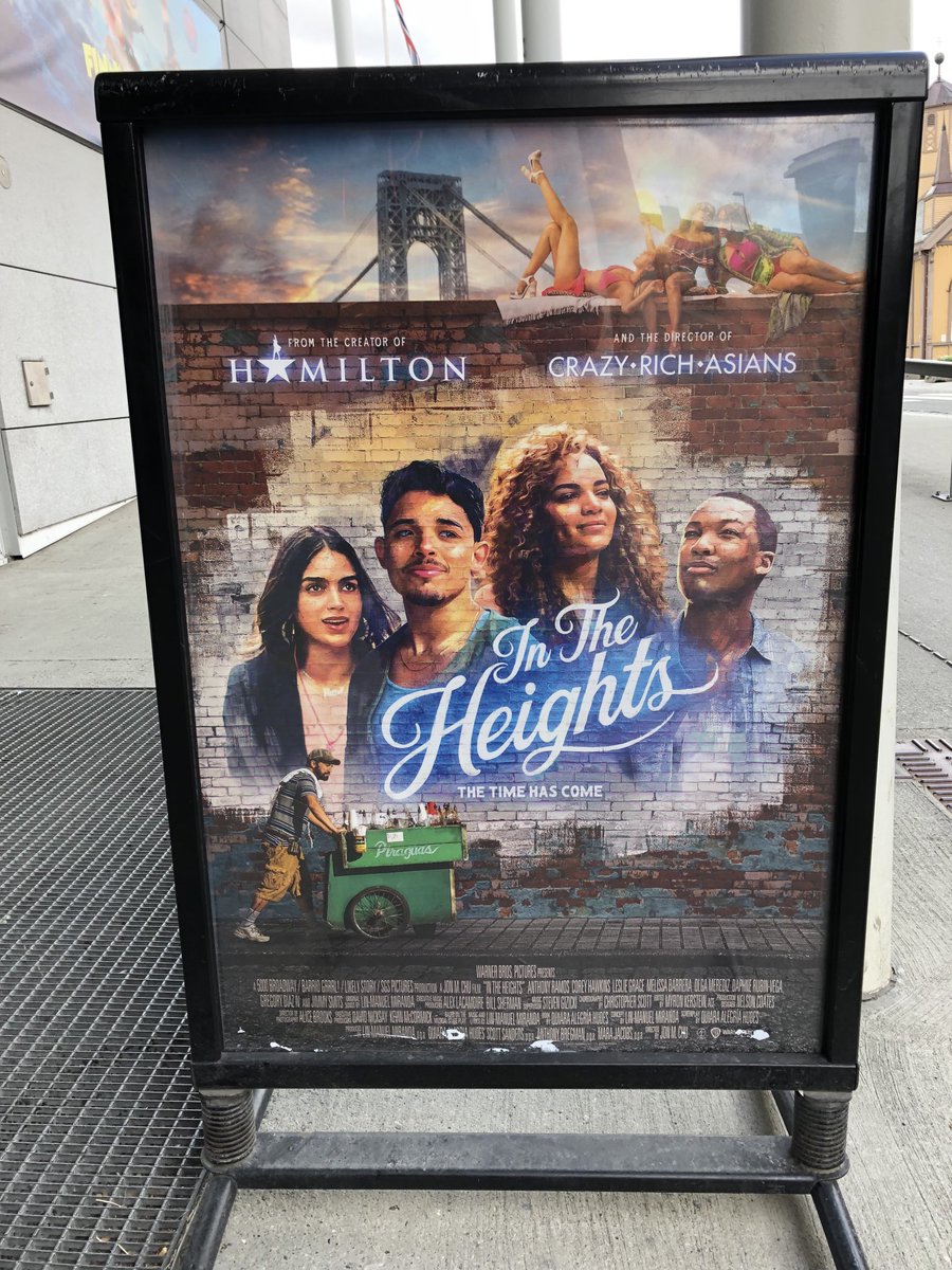 J12Tori's tweet photo. Musical, you say…? At the cinema?
I’ll be there in a heartbeat! 🤩
Loved it! 😍 ⁦@intheheights⁩ https://t.co/zP9yaBmAmj