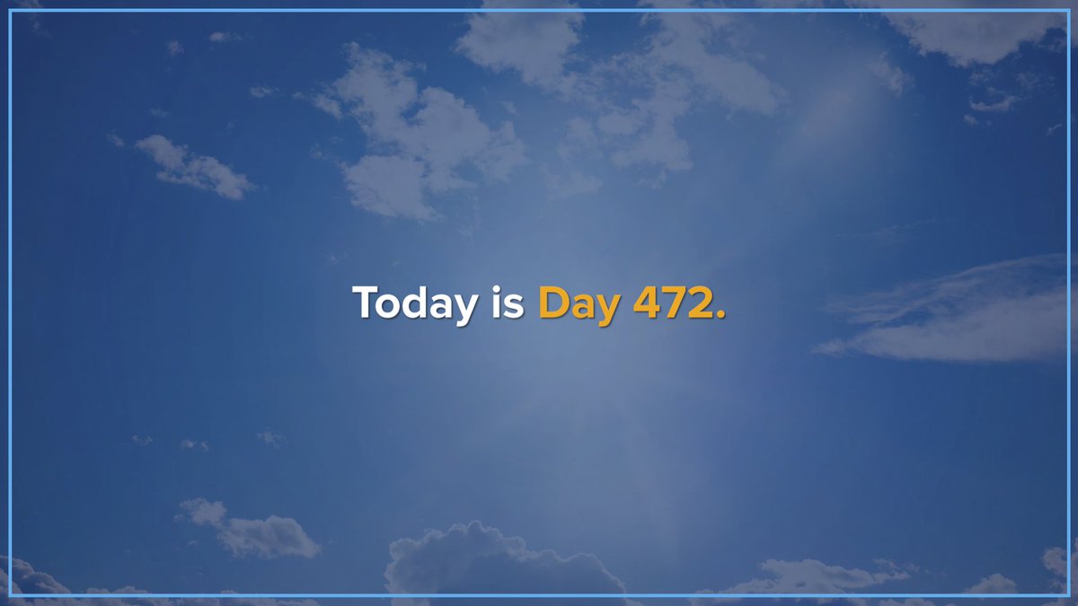 Today is Day 472. We went from the highest infection rate in the country to the lowest. Let's keep going. #NewYorkTough