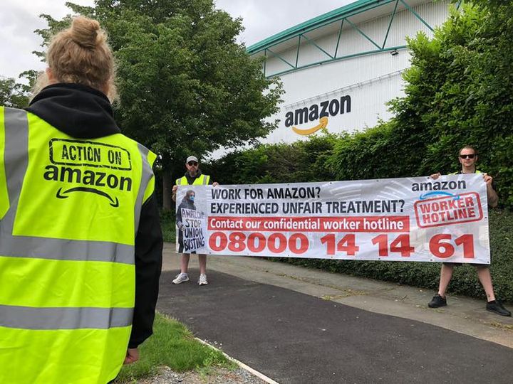 ActionOn_Amazon's tweet image. We're taking calls from workers up and down the country in Amazon fulfilment centres facing the same issues again and again. Amazon is ignoring it's workers. This is why the workers need a collective, independent voice. #actiononamazon #amazonworkers #amazonprime #primetime