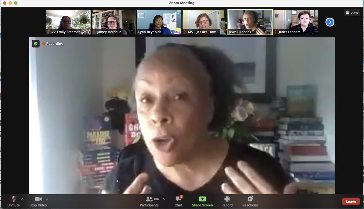 emilyf_blake's tweet image. Closing out 2 fabulous days at our Librarians Summer Academy with inspiration from Dr. Jewell Parker Rhodes. @jewell_p_rhodes #JCPSLSA2021 @JCPS_LMS @JCASLKY @JCPSLMSDrLynn @lmsjanlan #jcpslibraries