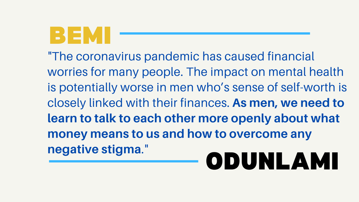 theUKBPA's tweet photo. It's true that this pandemic has had huge repercussions on men's mental health and their wellbeing. It is so important to talk and reach out for help. You are not alone.
Follow us to stay tuned with our interview with Bemi
#MensHealthWeek #activetuesday https://t.co/SAU8A0zwJk