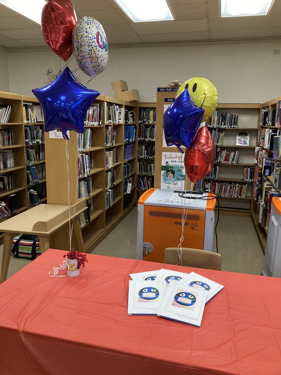 lpampwcsd's tweet image. We had a great day in the RCK library presenting our books! Be sure to visit the library to check out these published student writers! 📚✏️ #pandemicwriting @JessicaTurnerNY @wcsdtechdr @rckptsa @WCSDEmpowers
