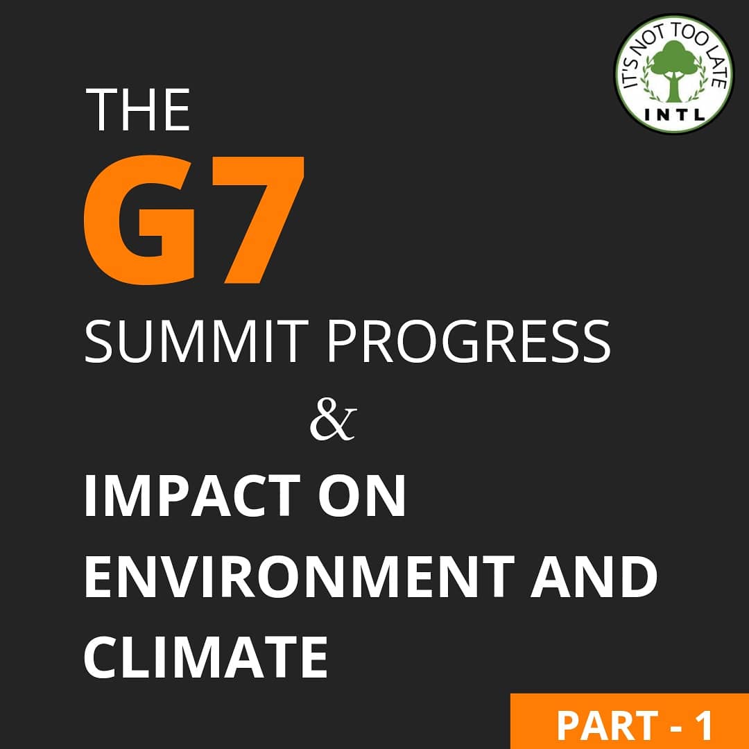ITSNOT_TOOLATE's tweet photo. The G7 summit finished Sunday, and within the wake of the assembly of seven of the world’s richestcountries, it is evident that climate and natural
spectators are distant from inspired by what thepioneers accomplished.
@AlexandriaV2005 @AlokSharma_RDG @emma_ymp @MaanvinderP https://t.co/N5DUKiJWT2