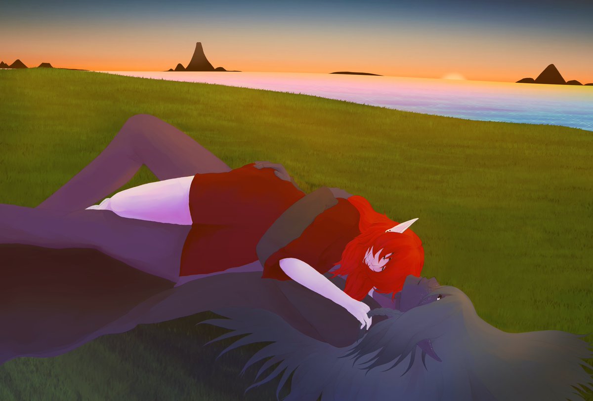 SkullySamm's tweet photo. Despite being sealed away for over 200 years, Forwrath still doesn't mind just sleeping the day away as long as her partner is around to relax.

Forwrath belongs to me

Dandrin belongs to crystalsonatica

#OC #Drawing #originalcharacter https://t.co/3d1wp4MddG
