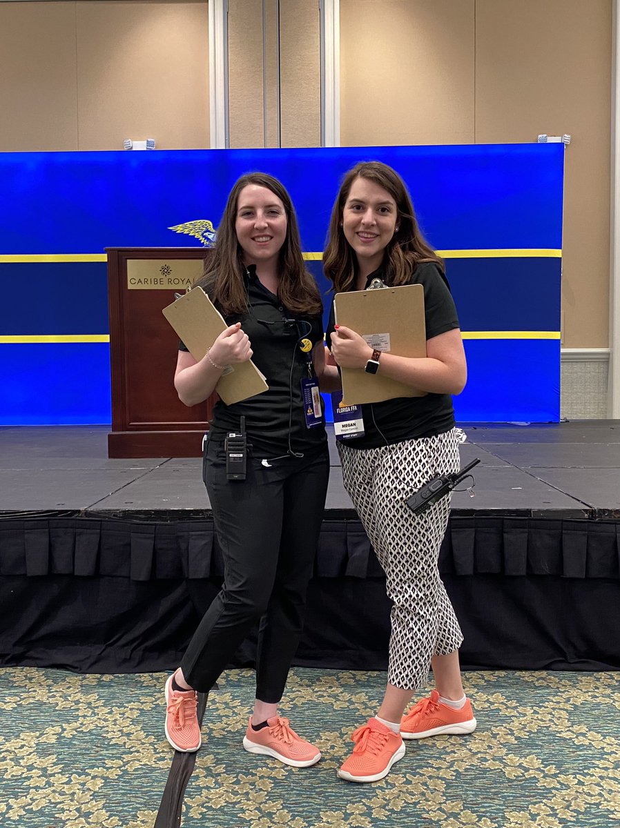 We bought clipboards just for this week. #FLAFFA21