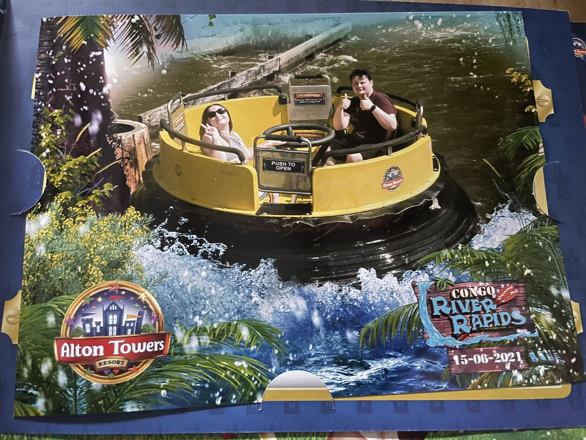 ConnorWardUK's tweet photo. Went to @altontowers again today. I don’t like going upside down. I said I’d never go on the smiler cos it goes upside down 14 times. I did it though… never again 🤮 https://t.co/EFekammJ2S